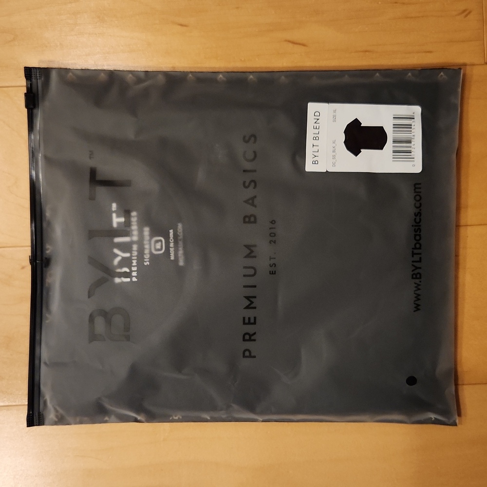 BYLT Short Sleeve Black Shirt (size - XL)